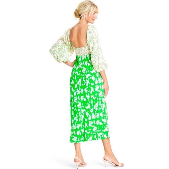 Rixo Daisy Long Sleeve Swing Dress Tulip size 16W/18W 20W/22W 28W/30W - Picture 6 of 11